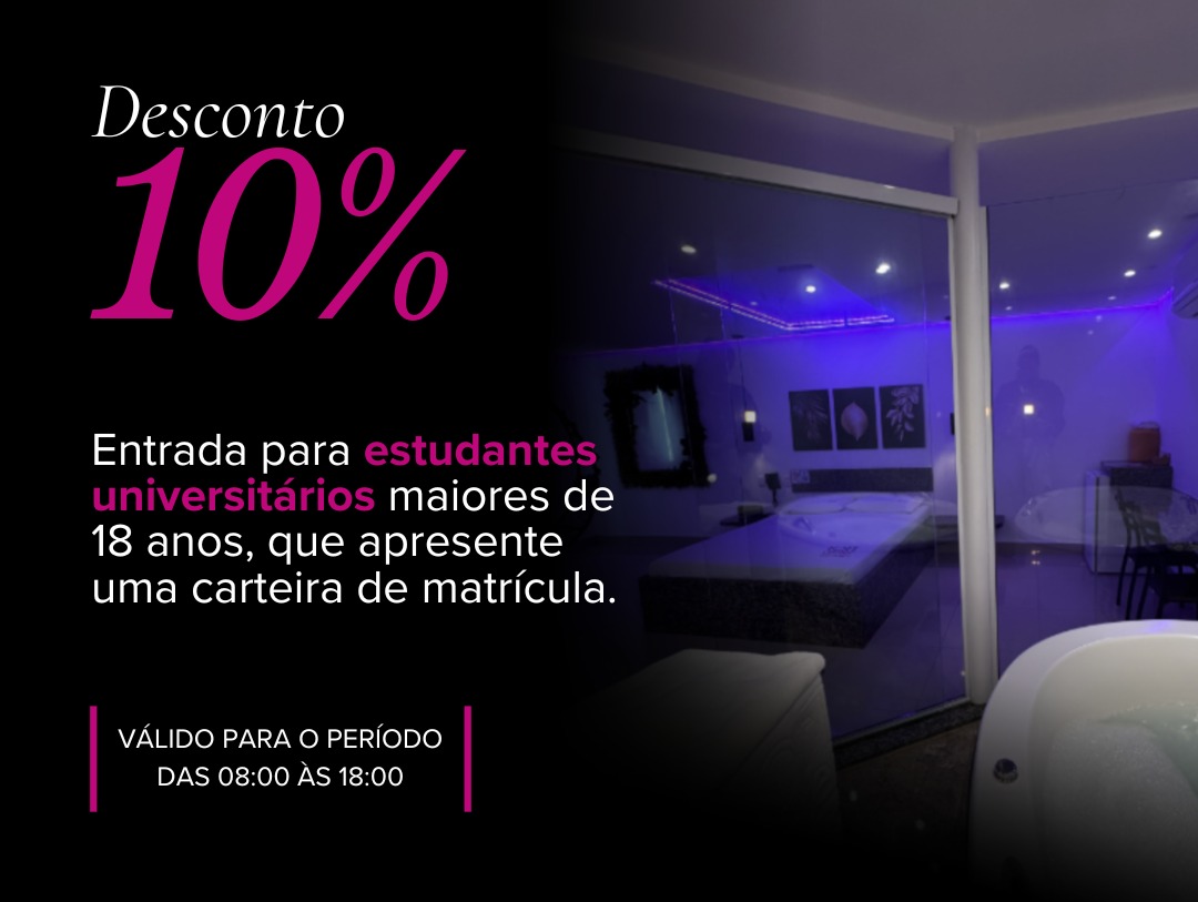 10% de Desconto para Estudante