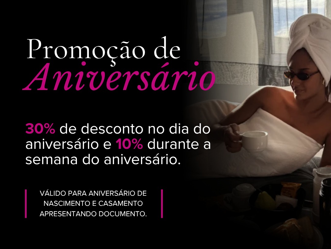 Promoção Feliz Aniversário